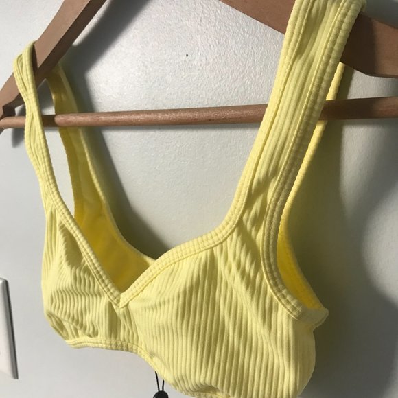 For Love and Lemons // Gemma Bra - Yellow, XXS - Picture 4 of 10